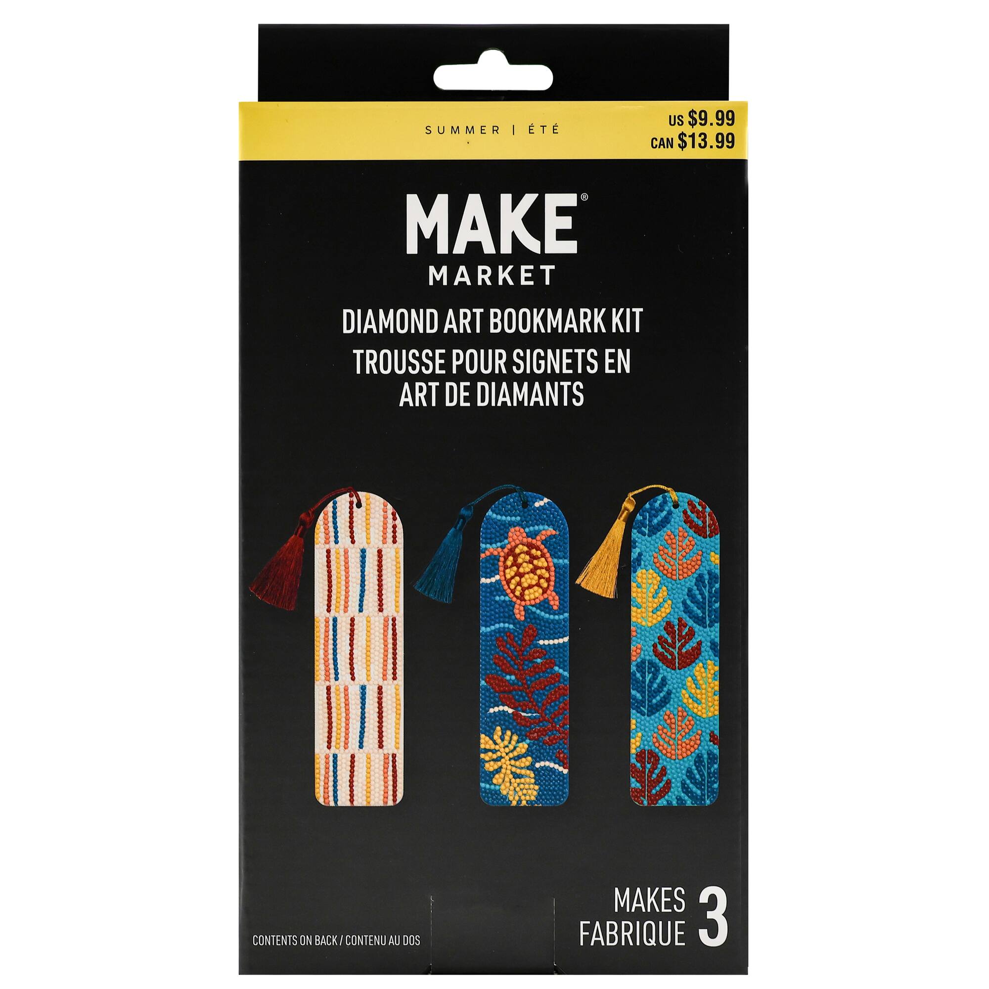 Coastal Diamond Art Bookmark Kit by Make Market®